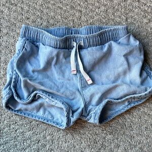 Light Blue Denim Shorts